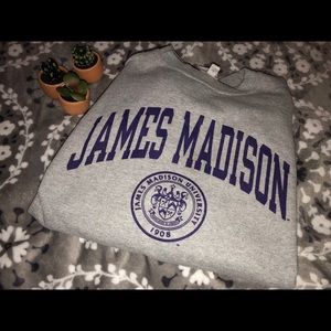 james madison university sweatshirt 💛🌸🌿🦋🌱